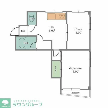 ガーデンスクエア武蔵小山の物件間取画像